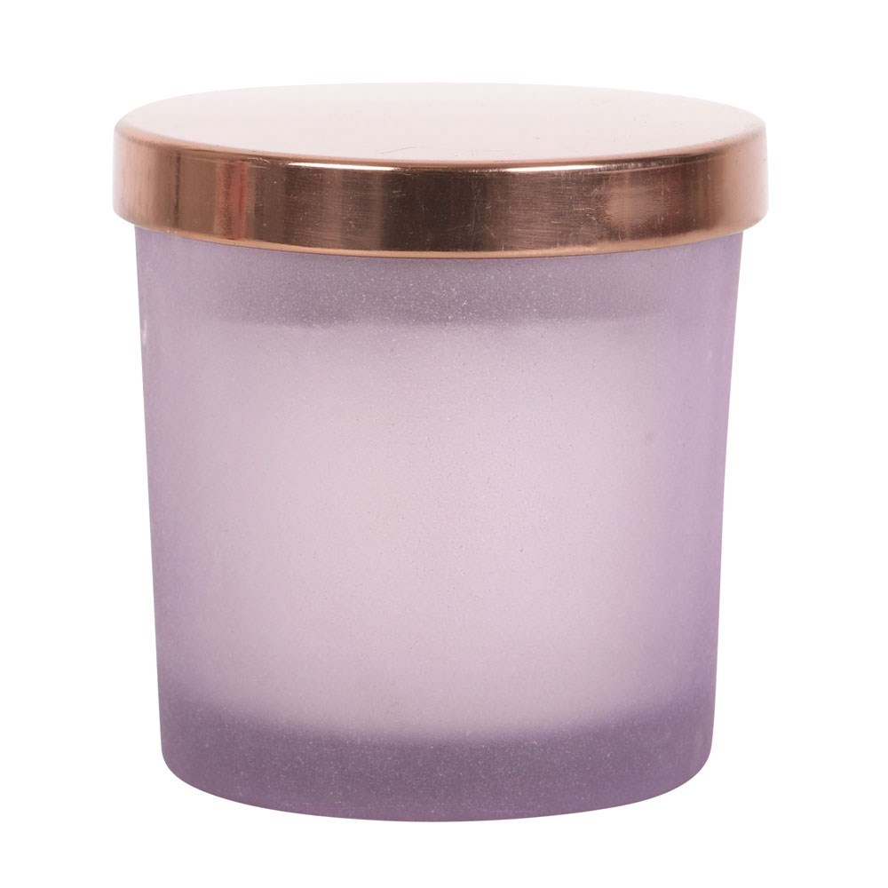 Abundance French Lavender Crystal Chip Candle3