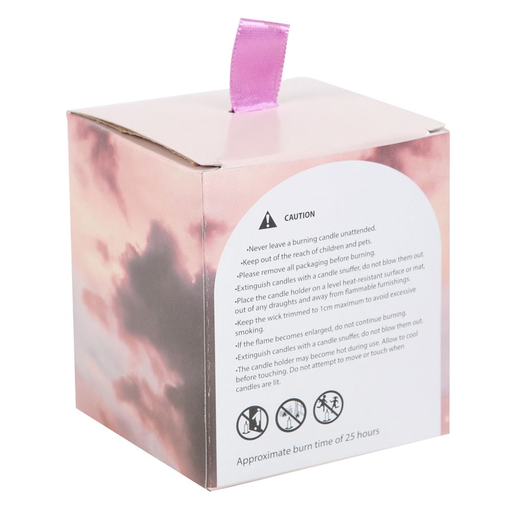 Gratitude Wild Rose Crystal Chip Candle5