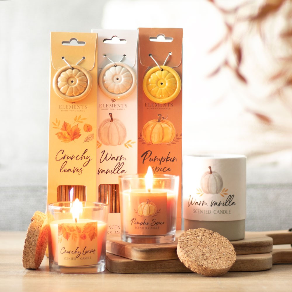Warm Vanilla Autumn Candle5