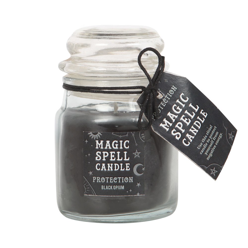 Opium 'Protection'  Spell Candle Jar