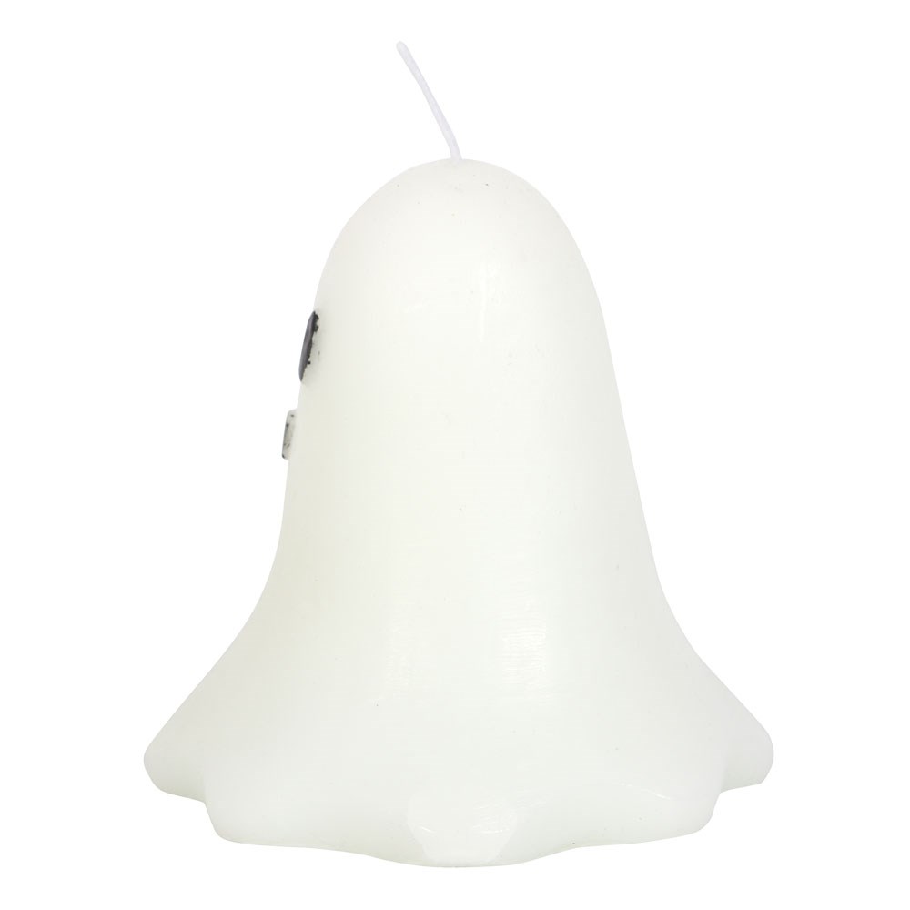 10cm Unscented Ghost Candle2