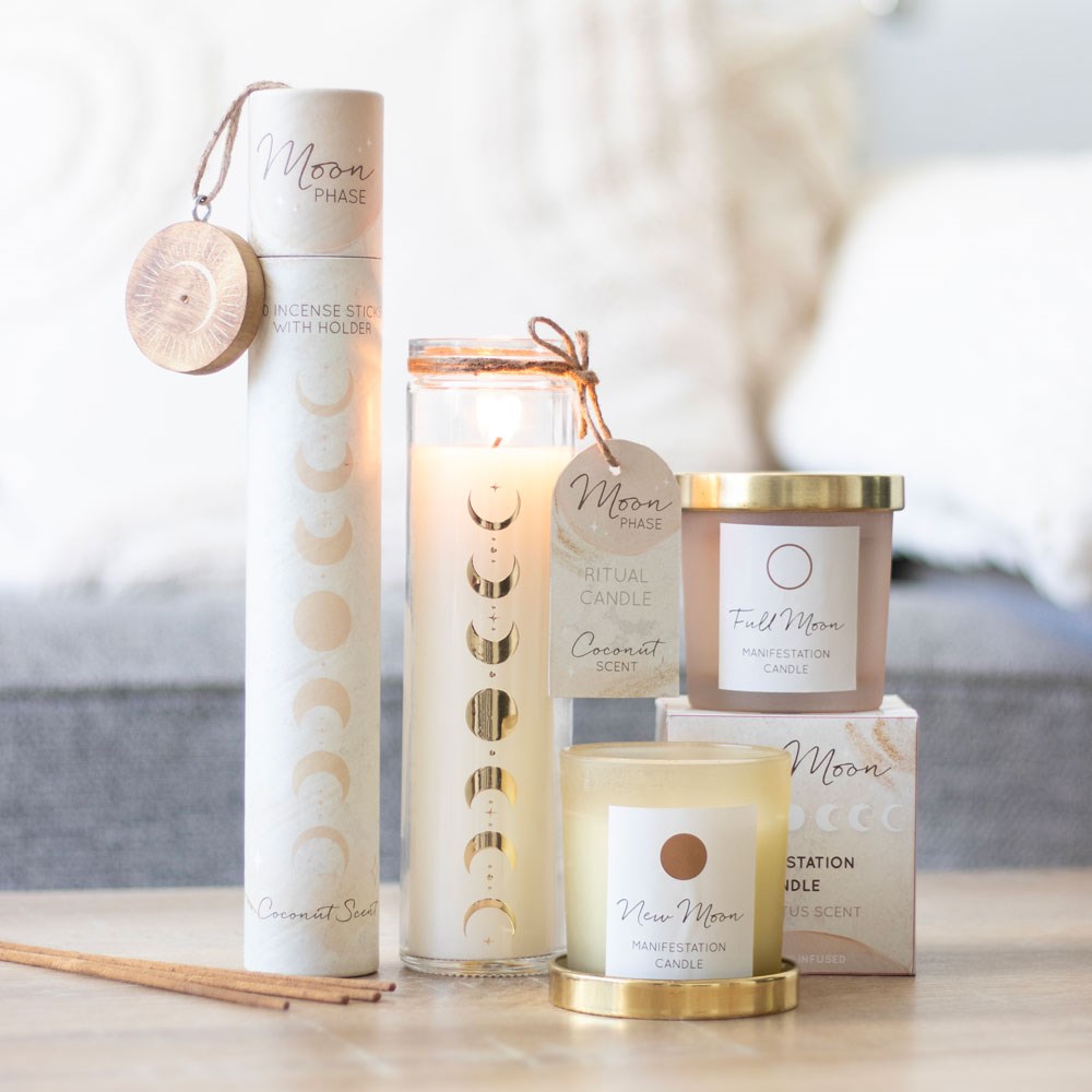 Moon Phase Coconut Tube Candle2