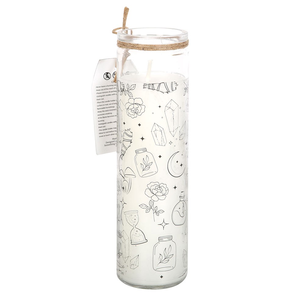 Mystical White Sage Tube Candle1