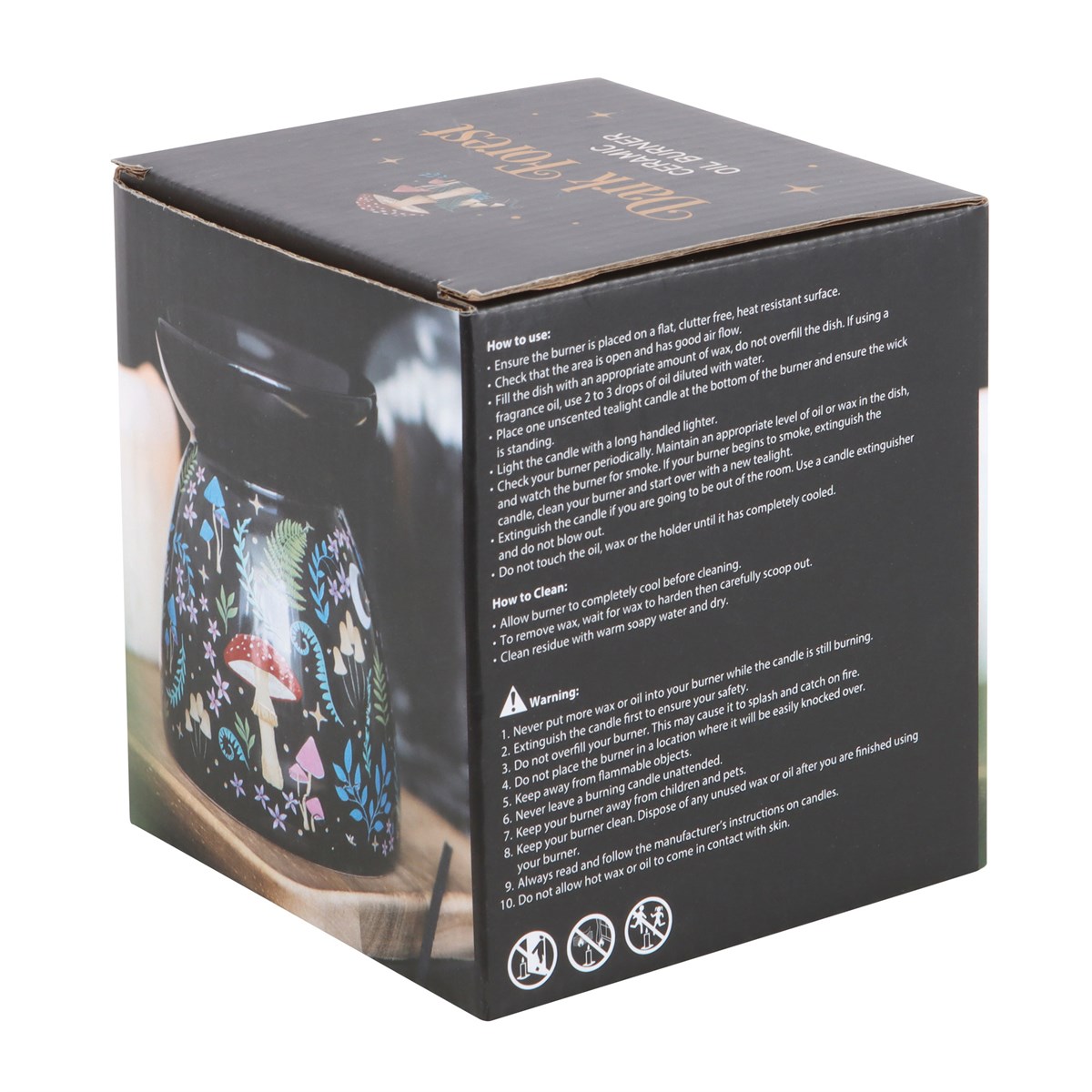 Dark Forest Print Oil Burner5