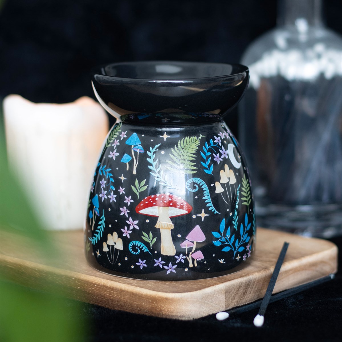 Dark Forest Print Oil Burner6