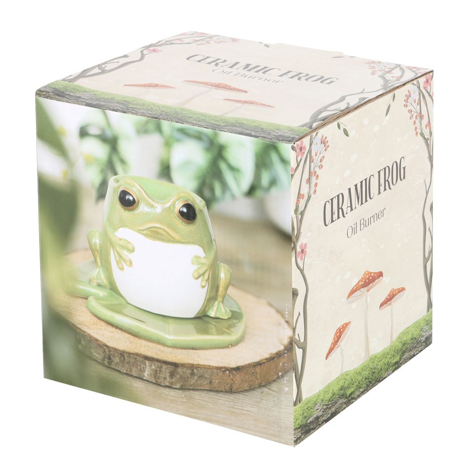 Frog Shaped Oil Burner on Lily Pad4