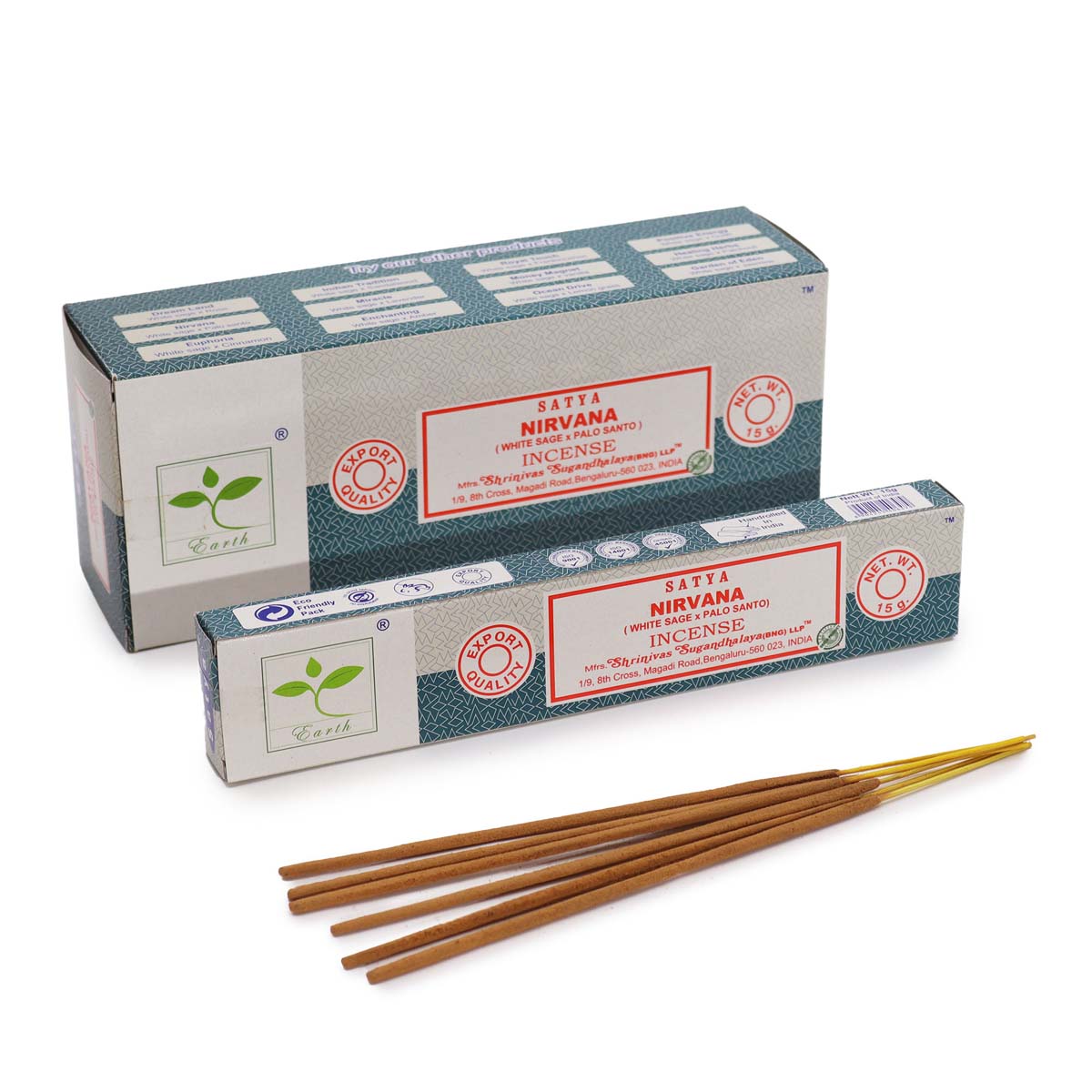 Satya Incense - Nirvana (White Sage & Palo Santo)