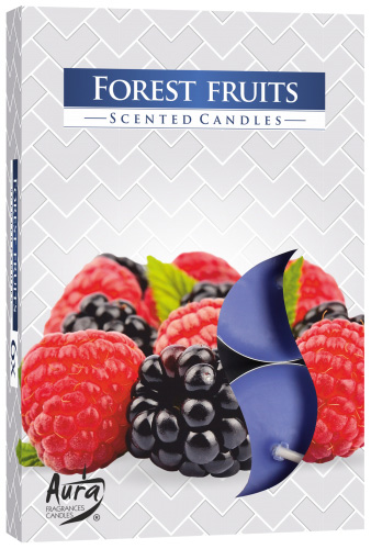 Set of 6 Scented Tealights - Forest Fruits1