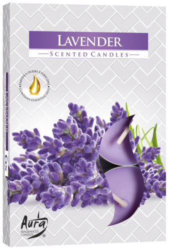 Set of 6 Scented Tealights - Lavender1