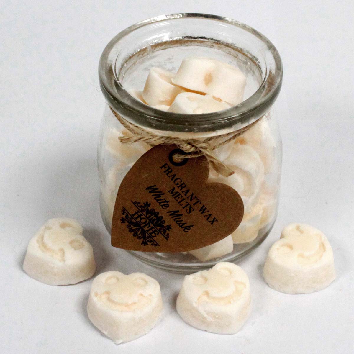 Soy Wax Melts Jar - White Musk1