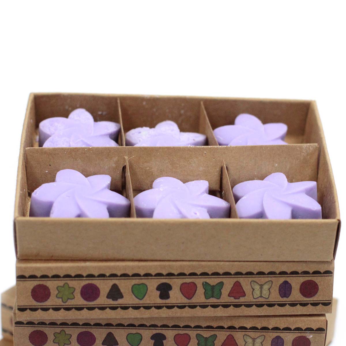 Box of 6 Wax Melts - Lavender Fields2