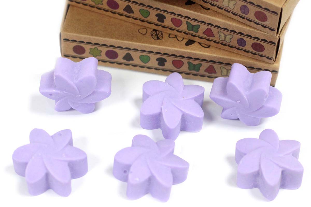 Box of 6 Wax Melts - Lavender Fields3