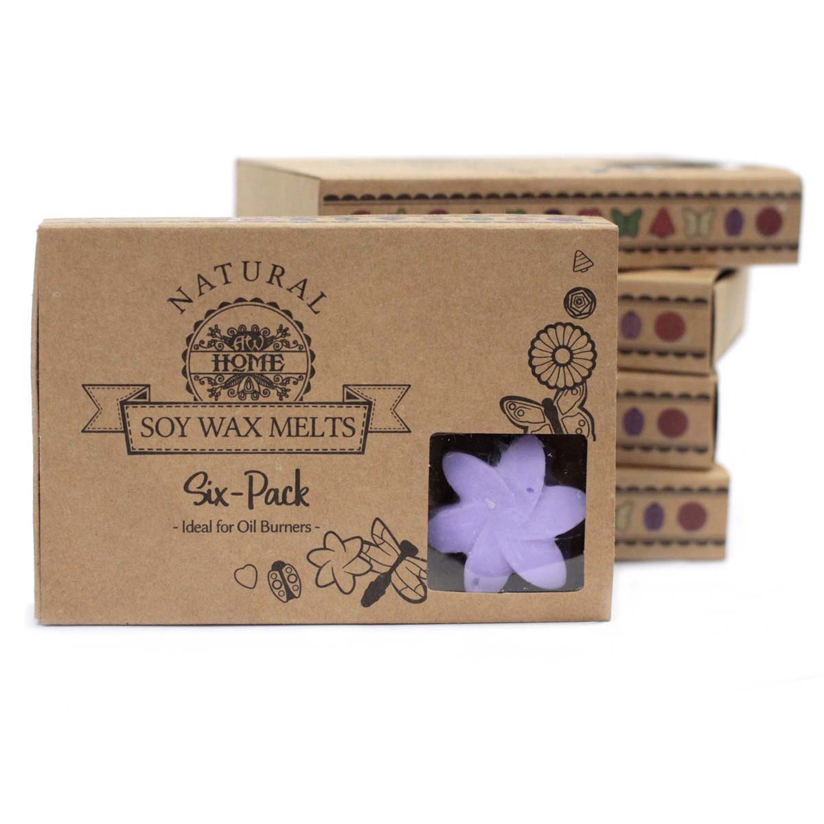 Box of 6 Wax Melts - Lavender Fields4