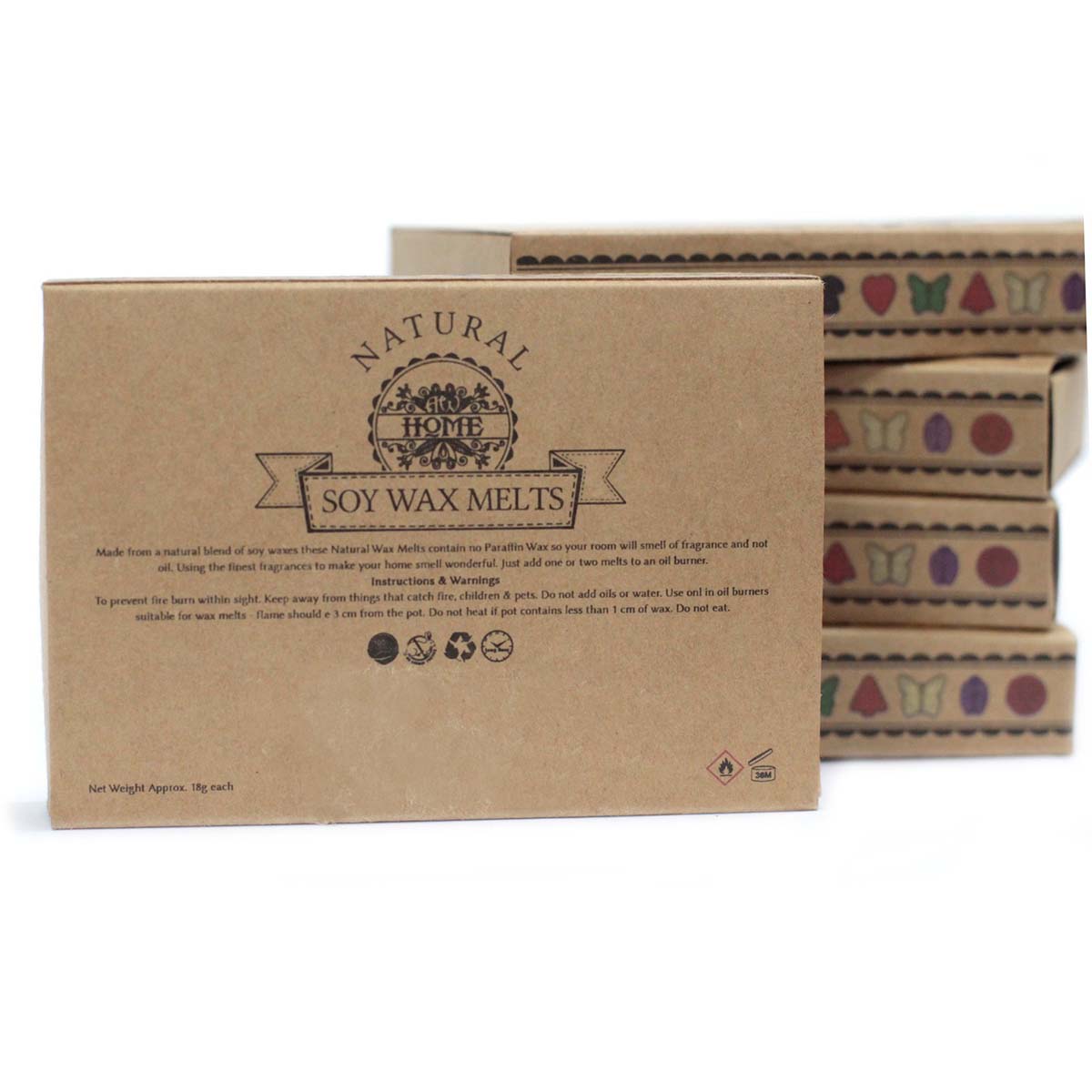 Box of 6 Wax Melts - Mango Fruits5
