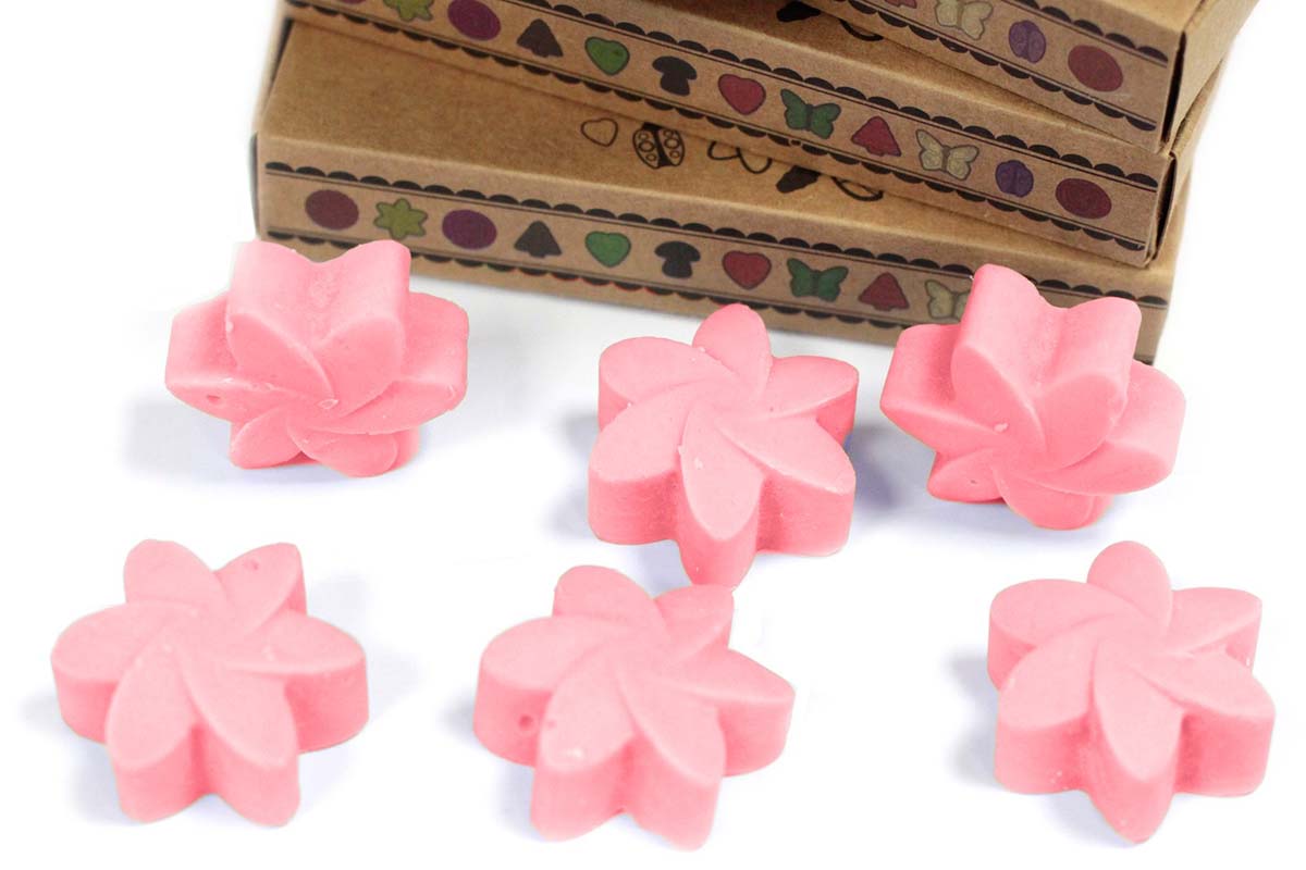 Box of 6 Wax Melts - Classic Rose3
