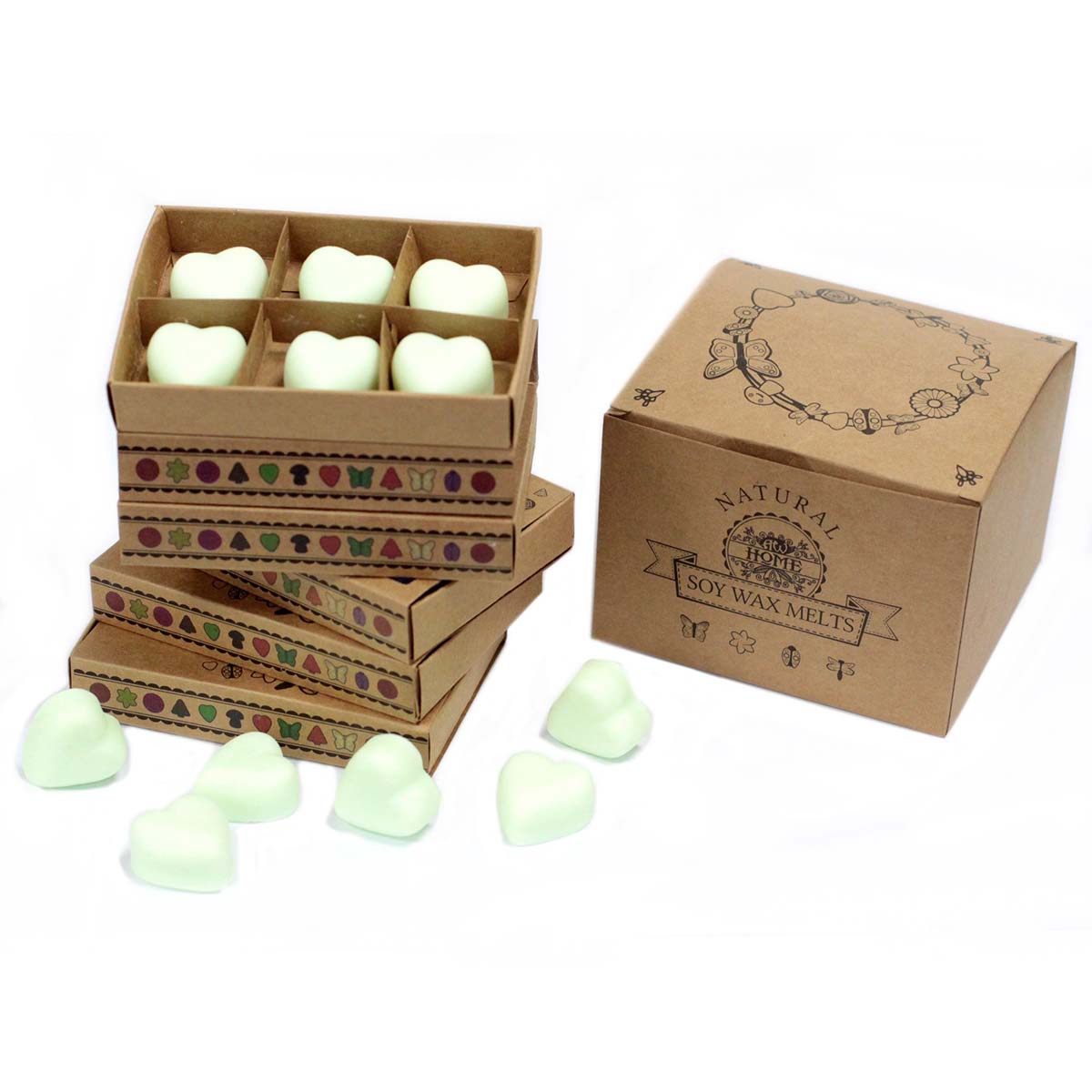 Box of 6 Wax Melts - Mint & Menthol1