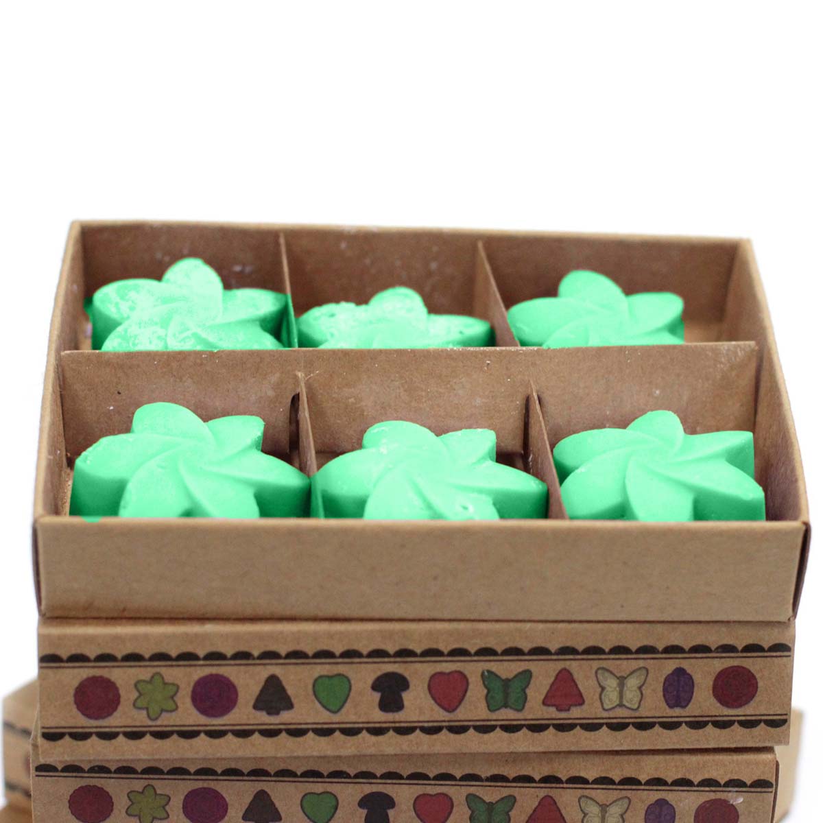 Box of 6 Wax Melts - Hidden Garden2