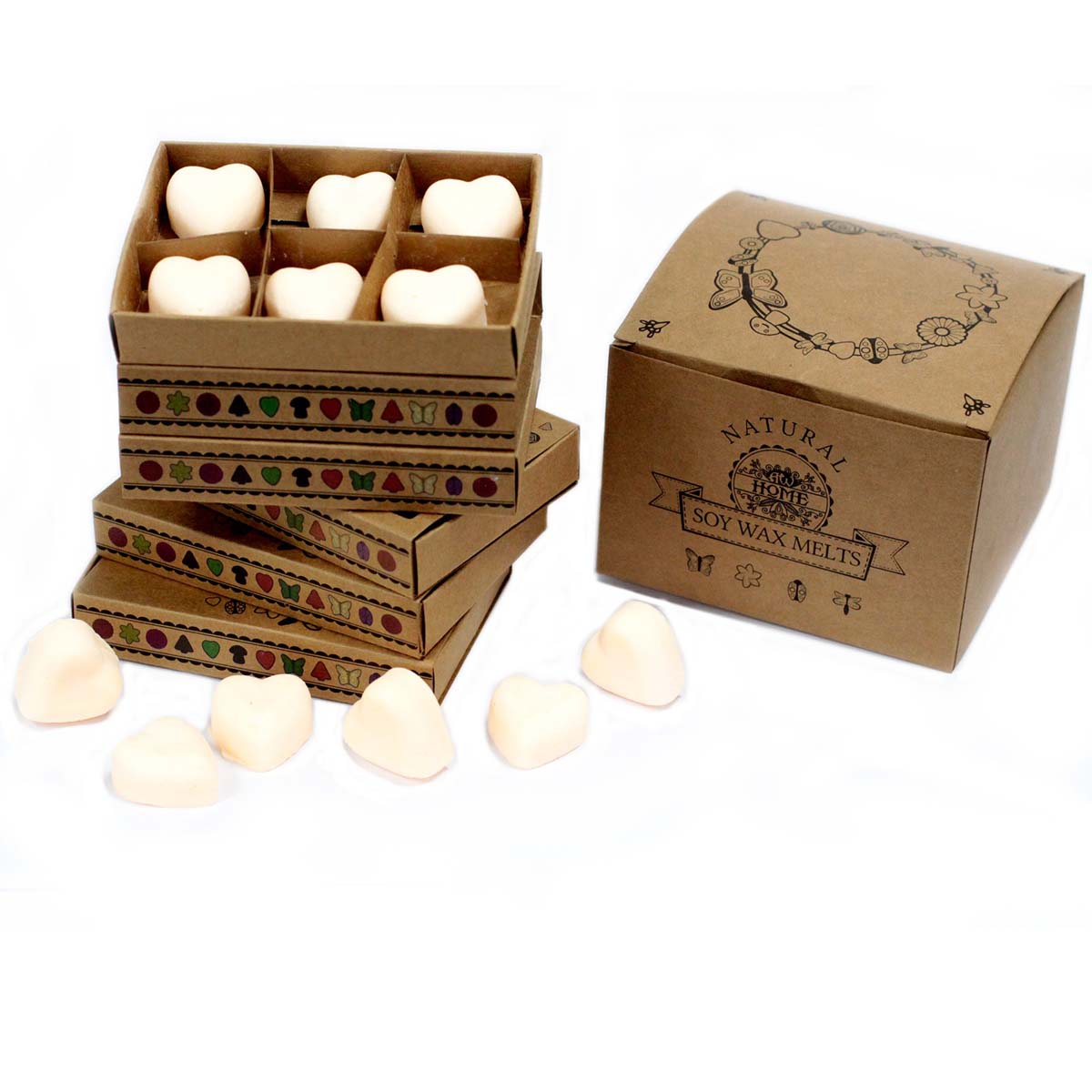 Box of 6 Wax Melts - Cinnamon & Orange1