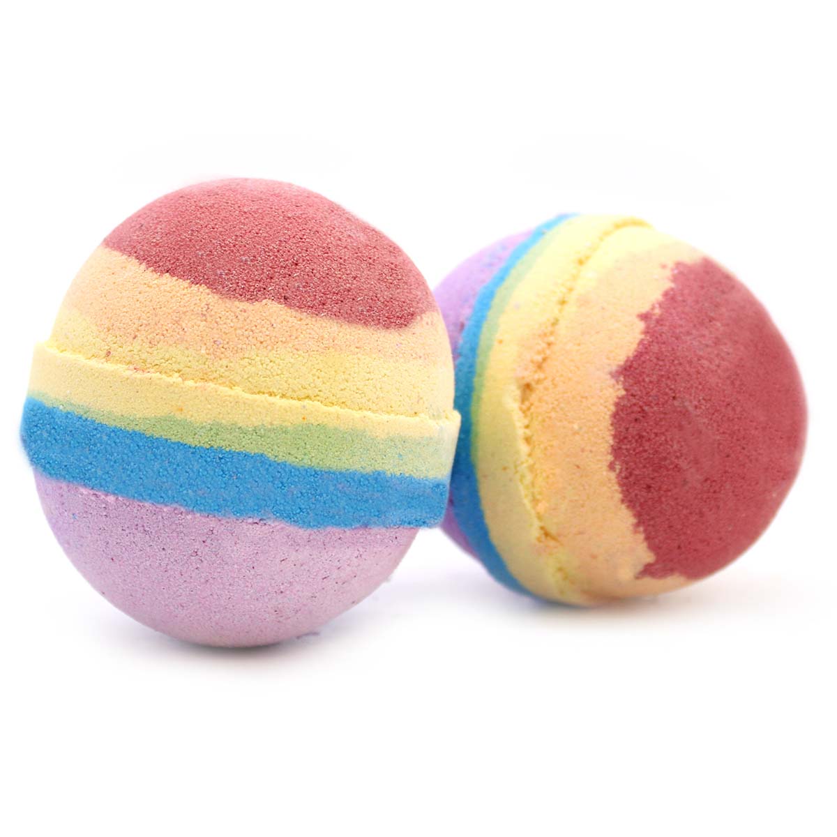 Rainbow Bath Bomb - Fruit Salad1