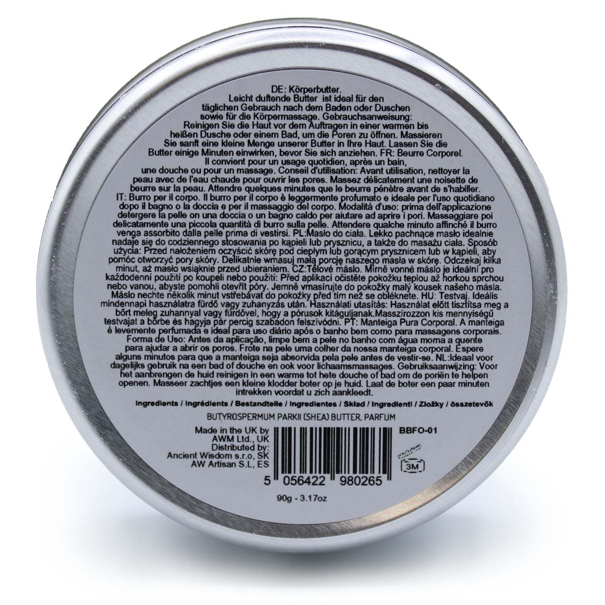 Scented Shea Body Butter 90g - Sleepy Coconut1