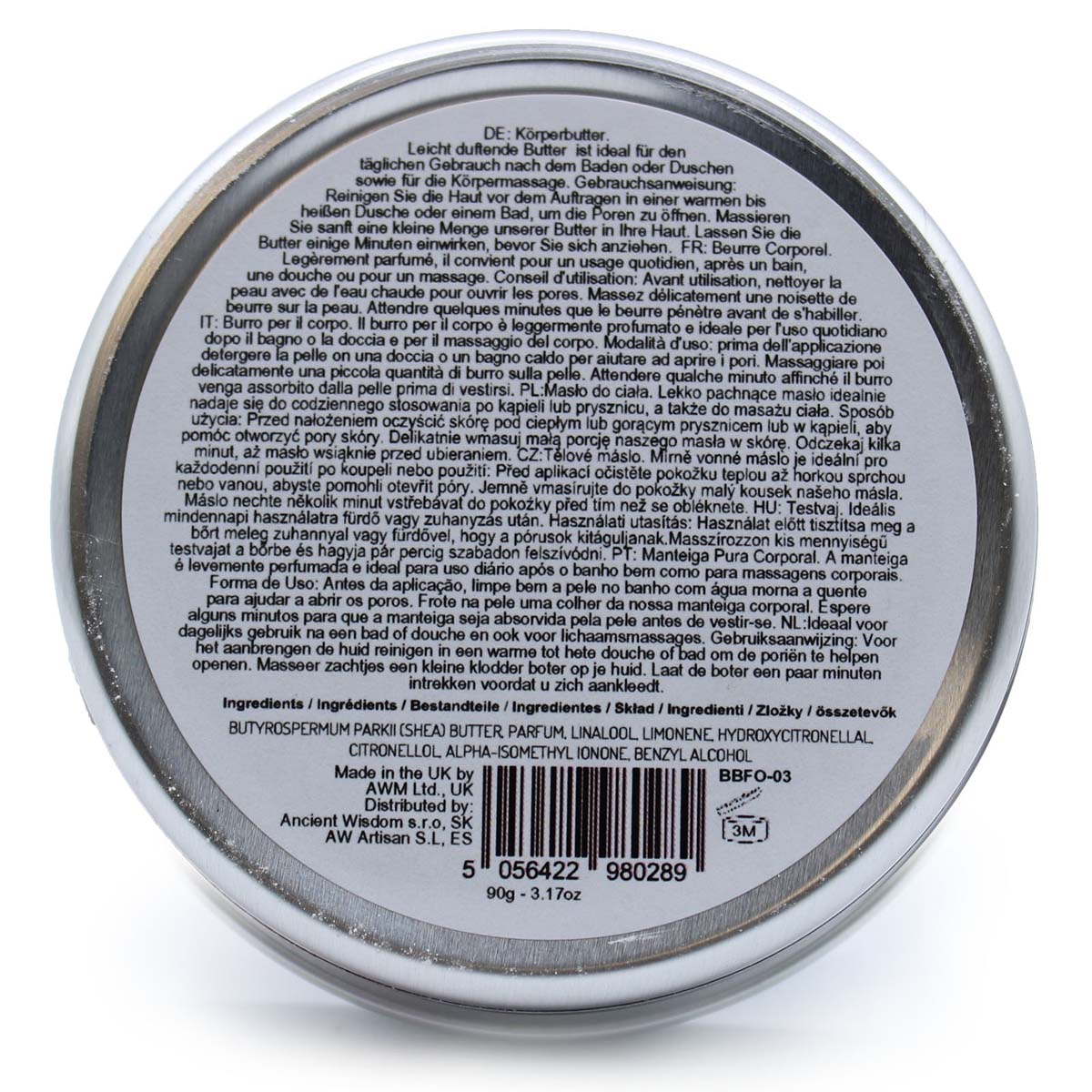 Scented Shea Body Butter 90g - Ravishing Orchid1