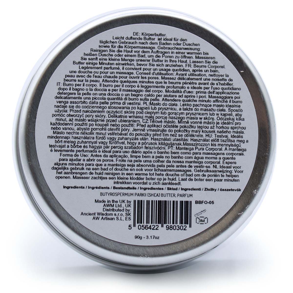 Scented Shea Body Butter 90g - Sweet Strawberry1