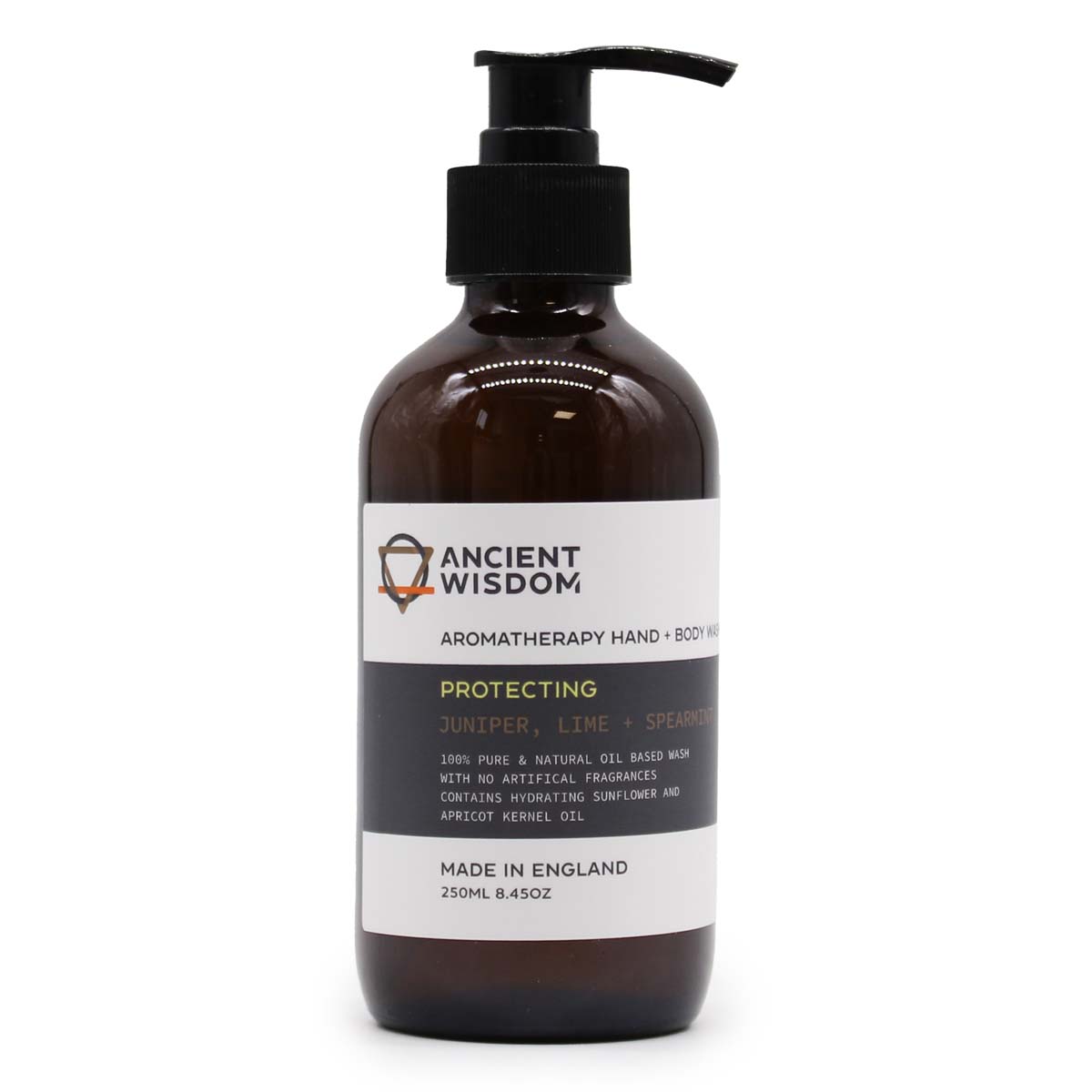 Aromatherapy Hand & Body Wash 250ml - Juniper, Lime & Spearmint