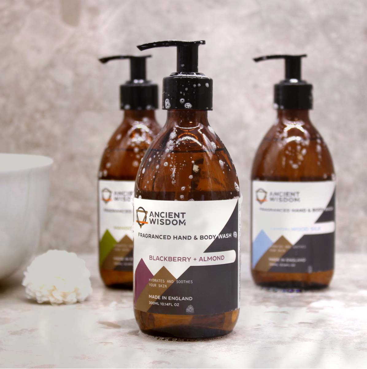 Sandalwood Silk - Fragranced Hand & Body Wash 300ml1