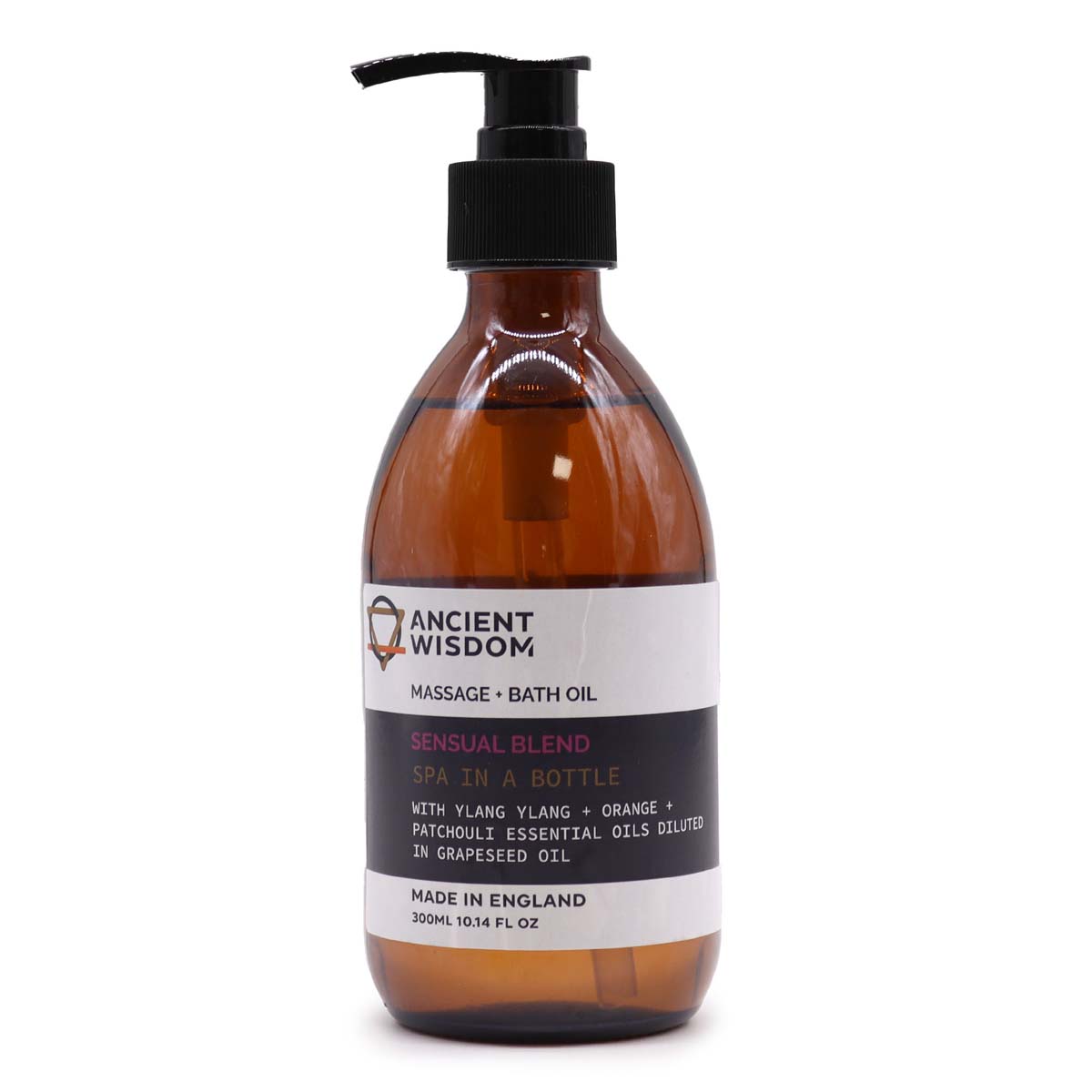 Aromatherapy Massage and Bath Oil - Sensual Blend 300ml