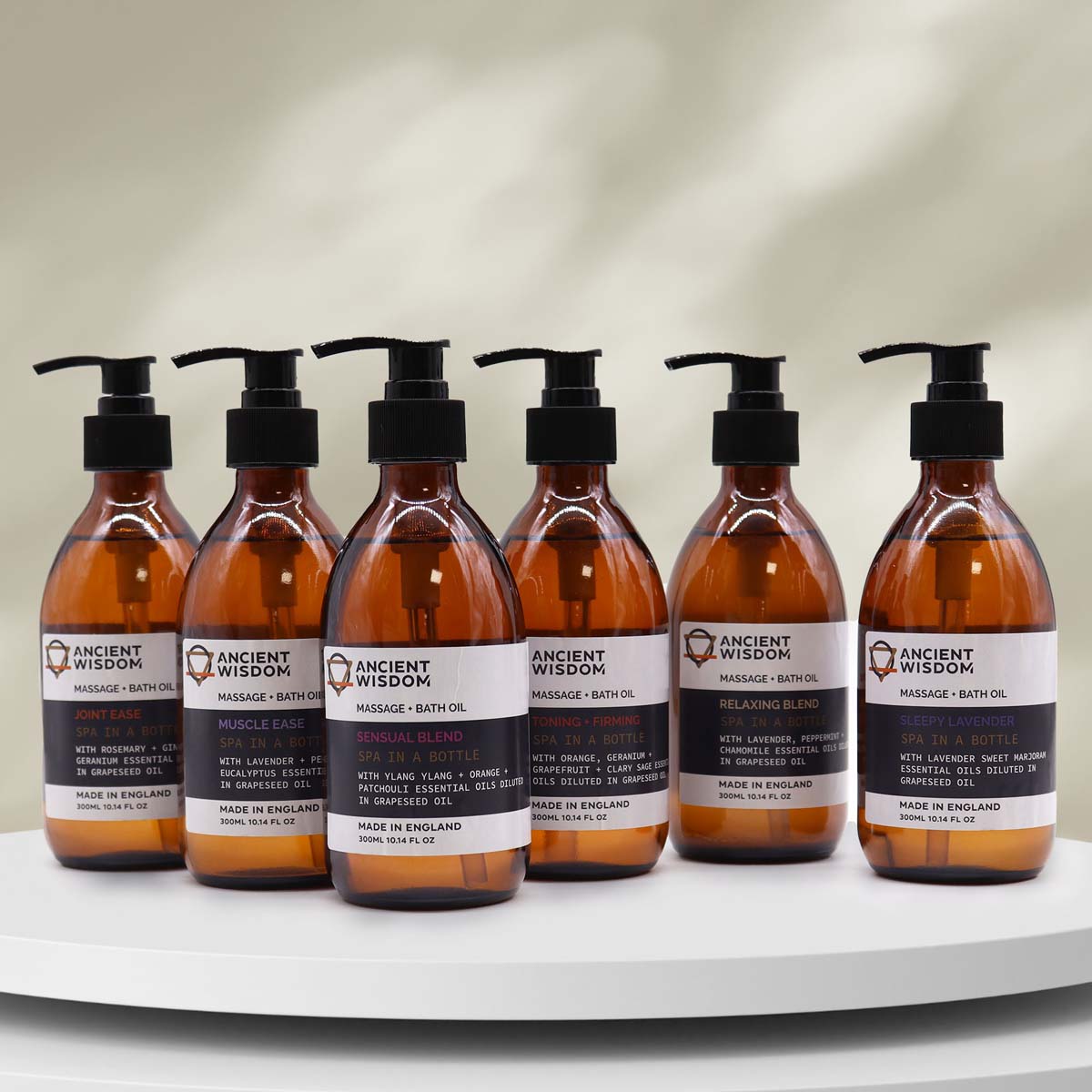 Aromatherapy Massage and Bath Oil - Sensual Blend 300ml1