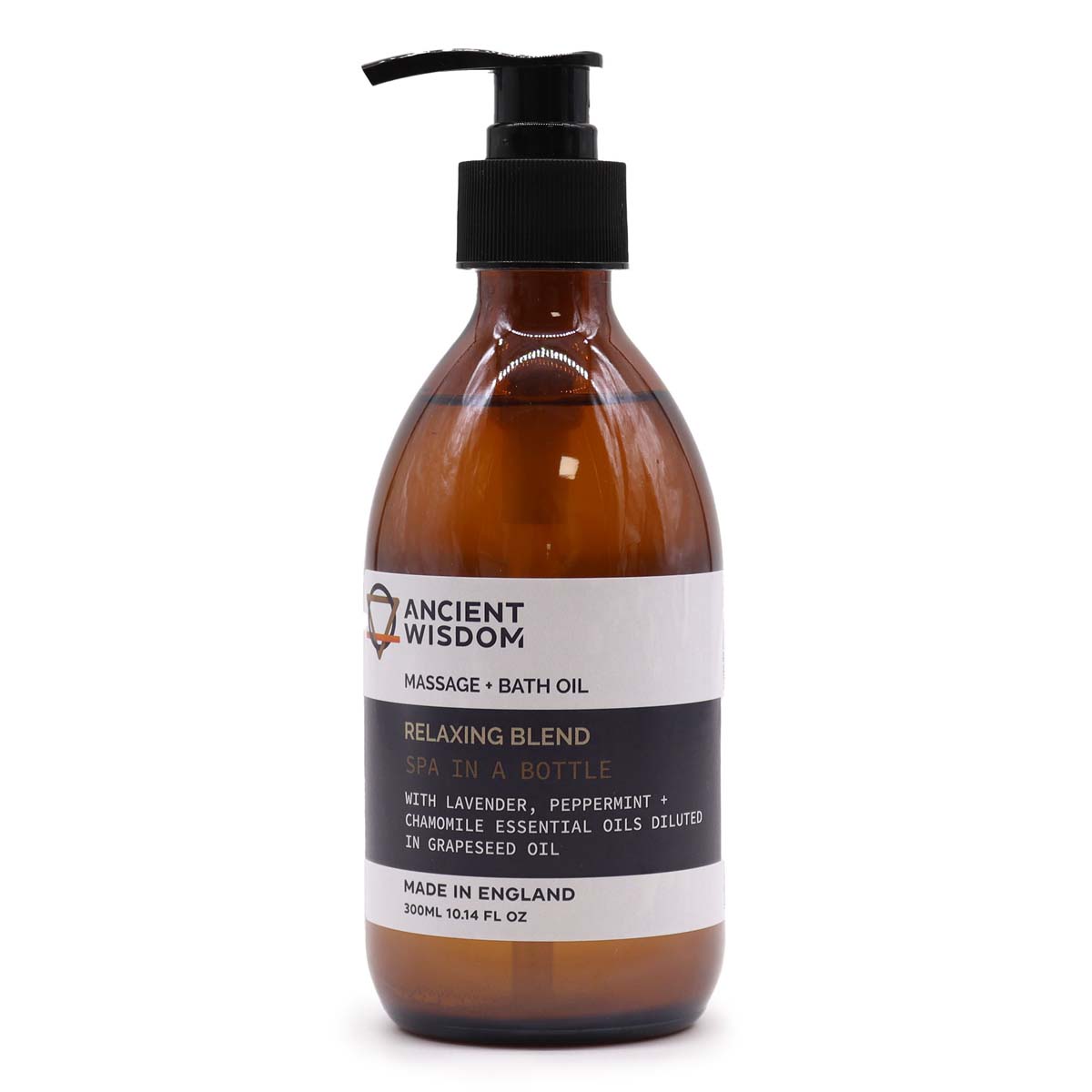 Aromatherapy Massage and Bath Oil - Relaxing Blend 300ml