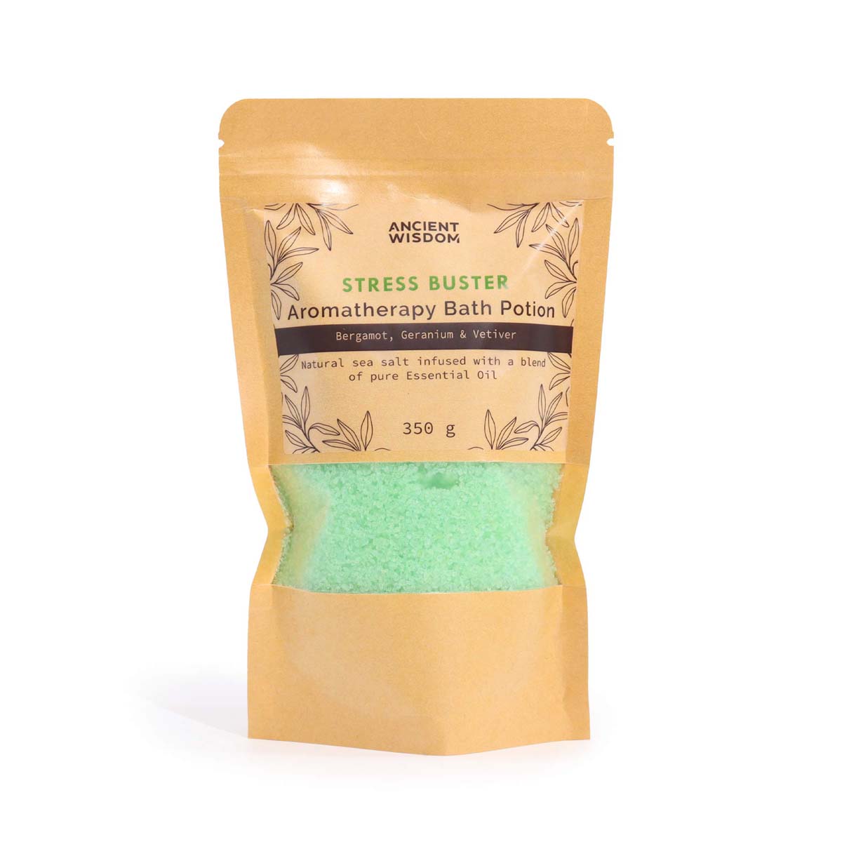 Aromatherapy Bath Potion 350g - Stress Buster1