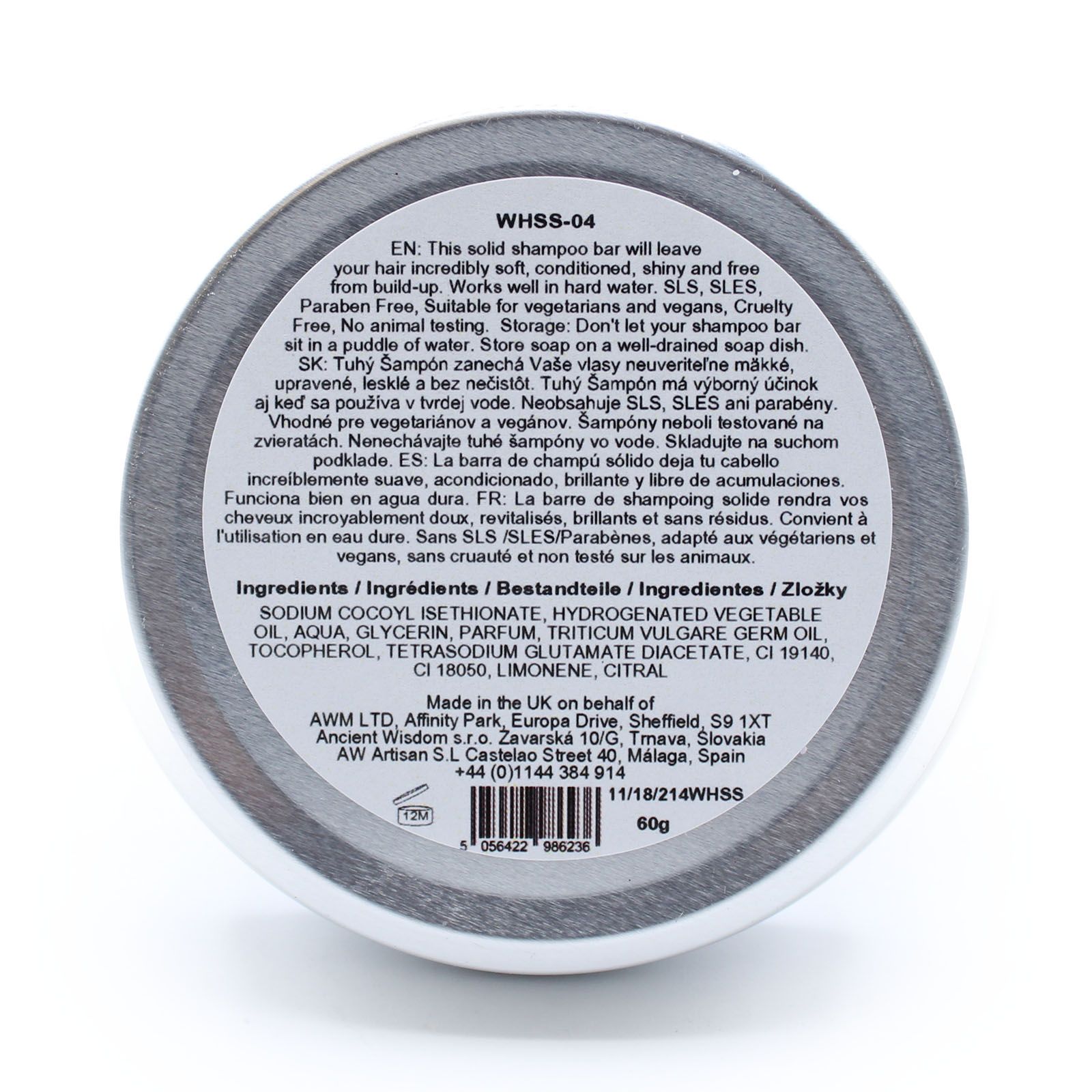 Wild Hare Solid Shampoo 60g - Tutti Frutti2