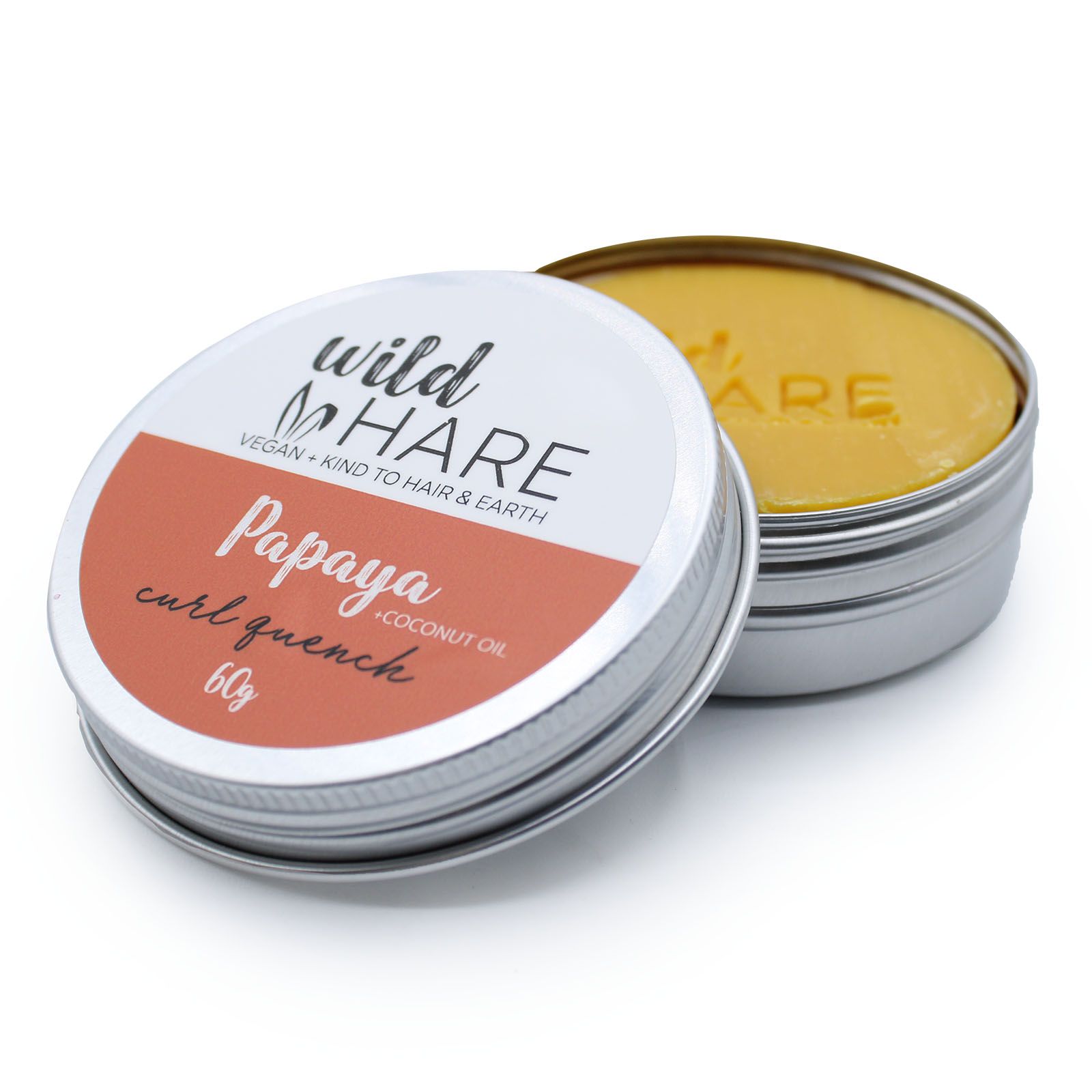 Wild Hare Solid Shampoo 60g - Papaya1
