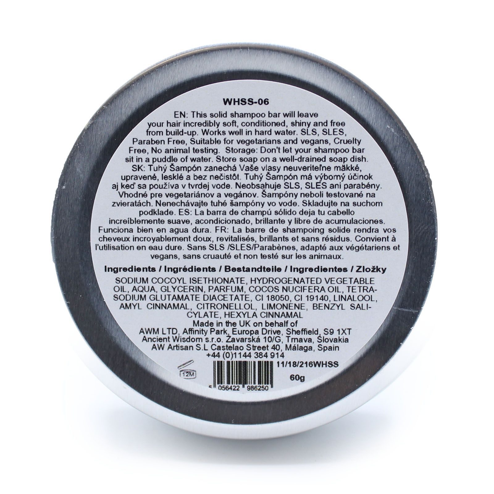 Wild Hare Solid Shampoo 60g - Papaya2