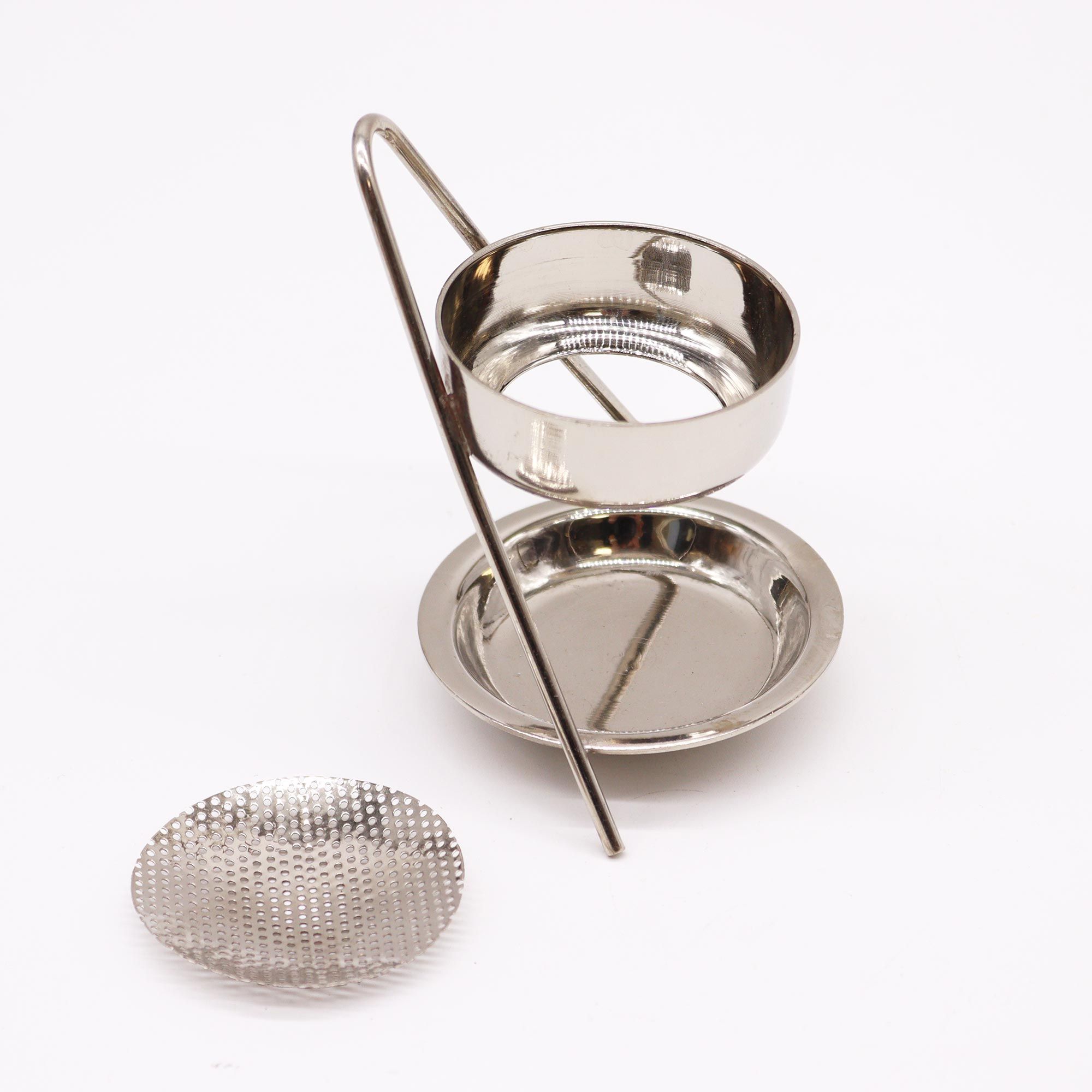 Plated Brass Resin Incense Warmer - Fixed1