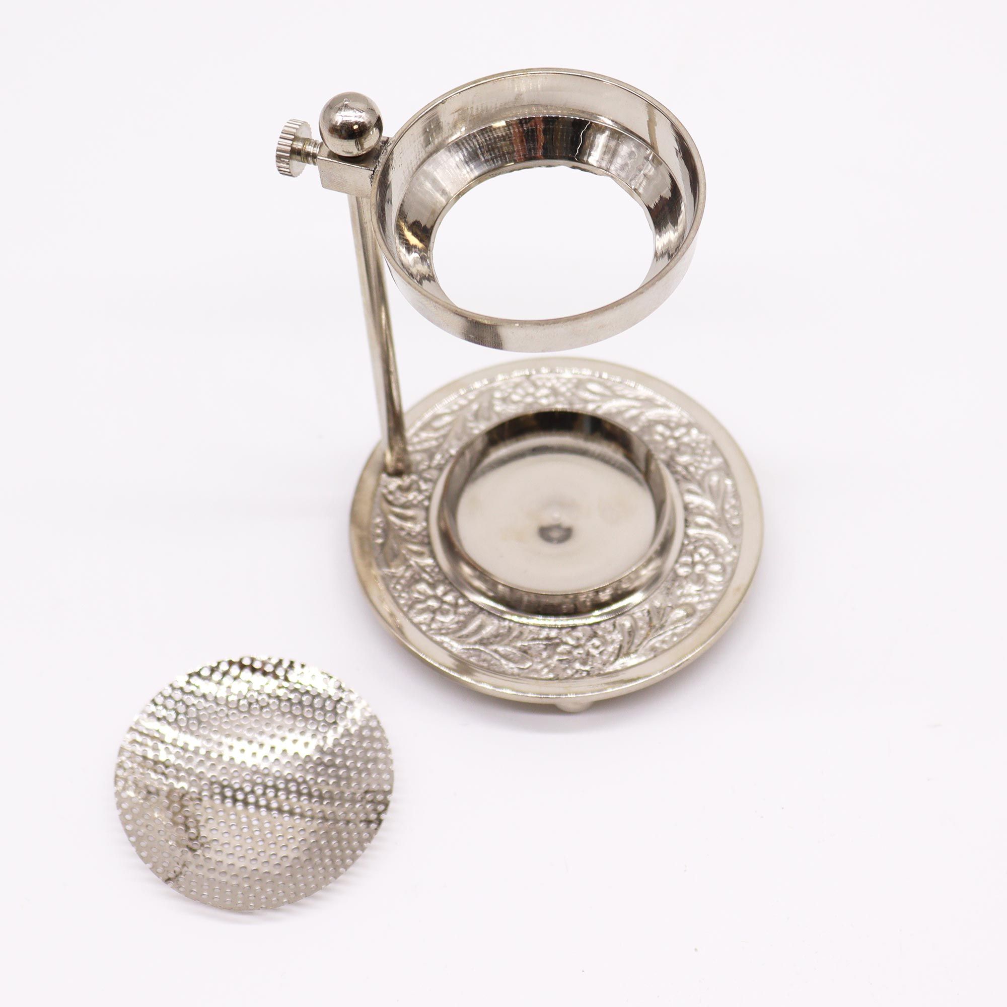 Plated Brass Resin Incense Warmer - Adjustable2