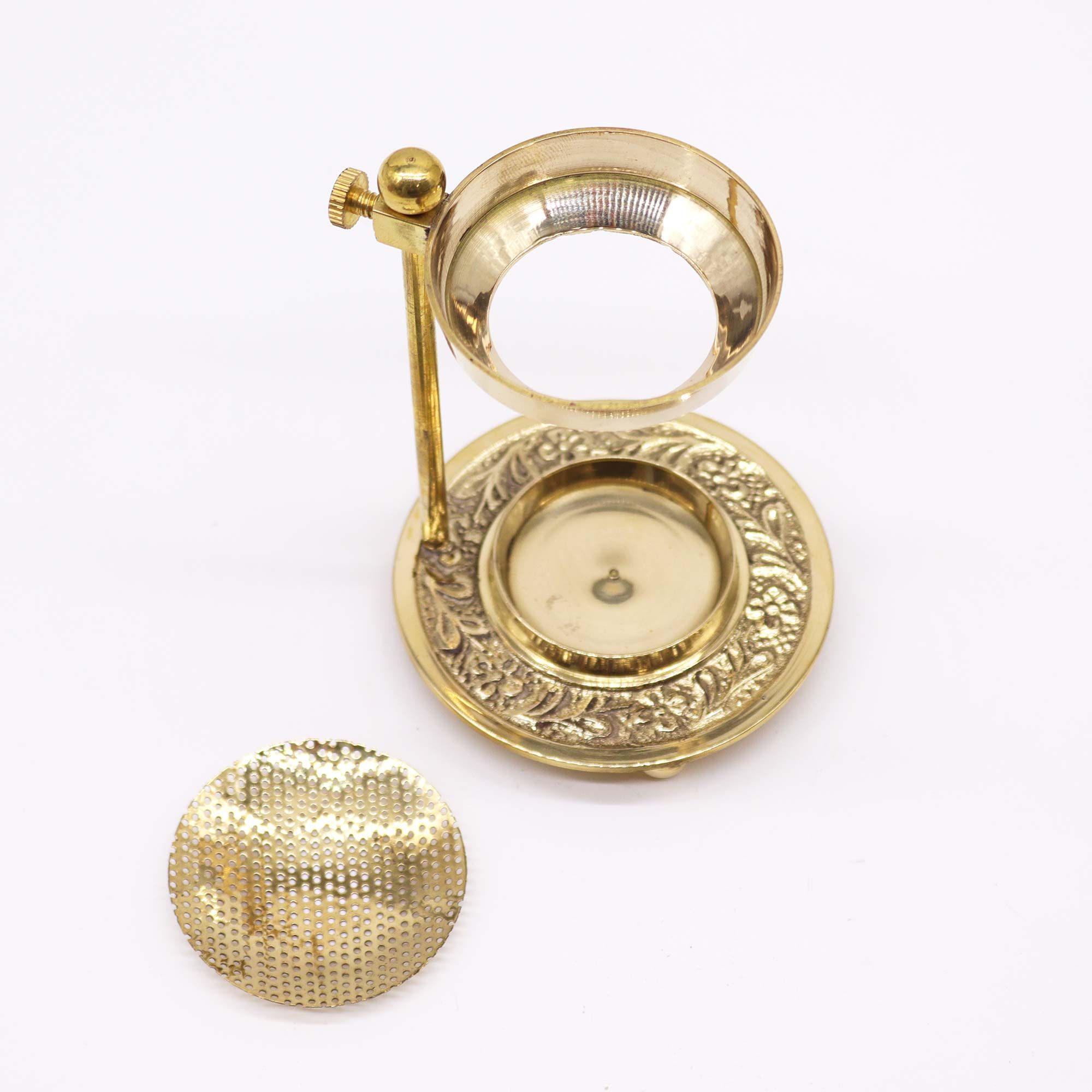 Brass Resin Incense Warmer - Adjustable2