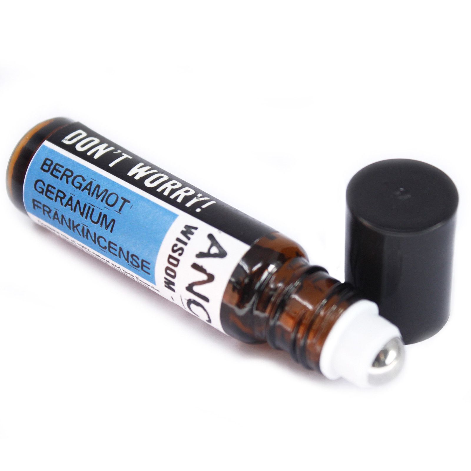 10ml Roll On Essential Oil Blend - Don't Worry!1