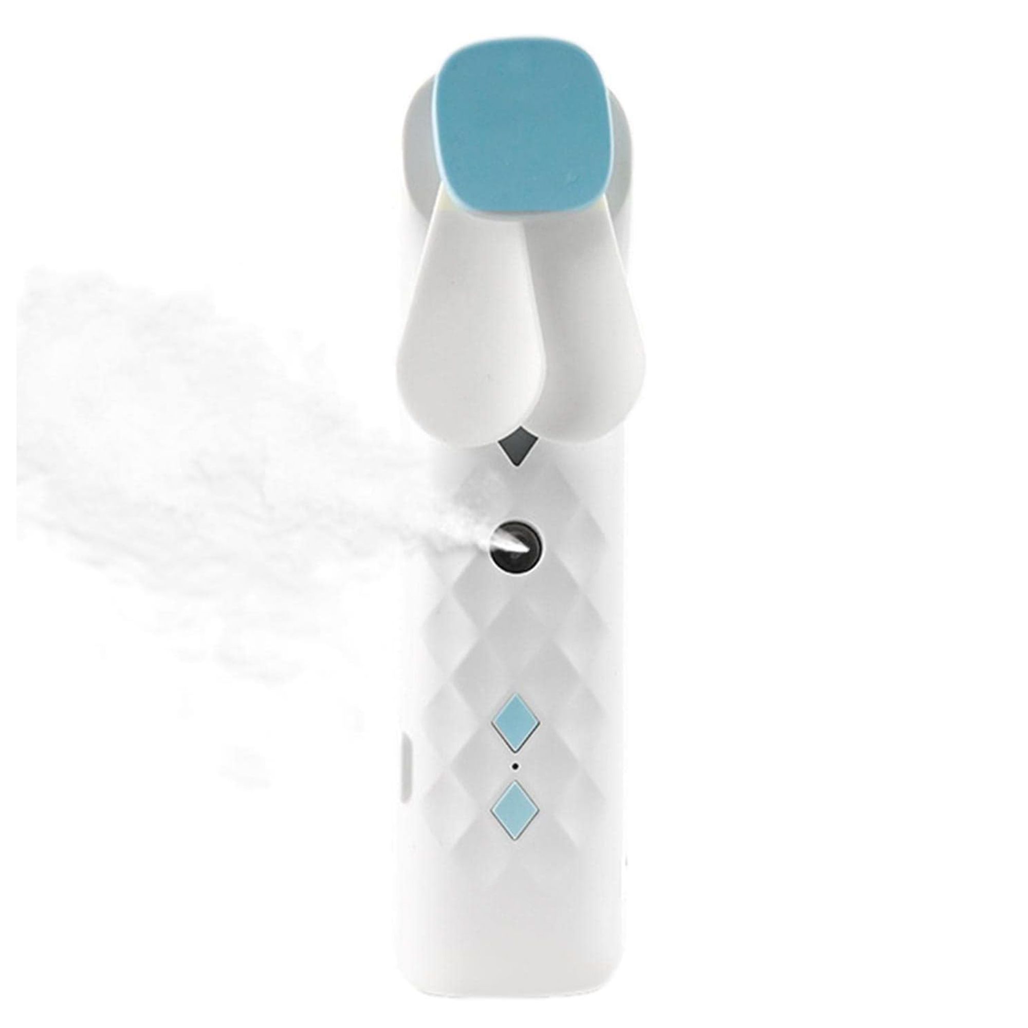 White Nano Mist Face Fan & Spray - USB Chargeable2