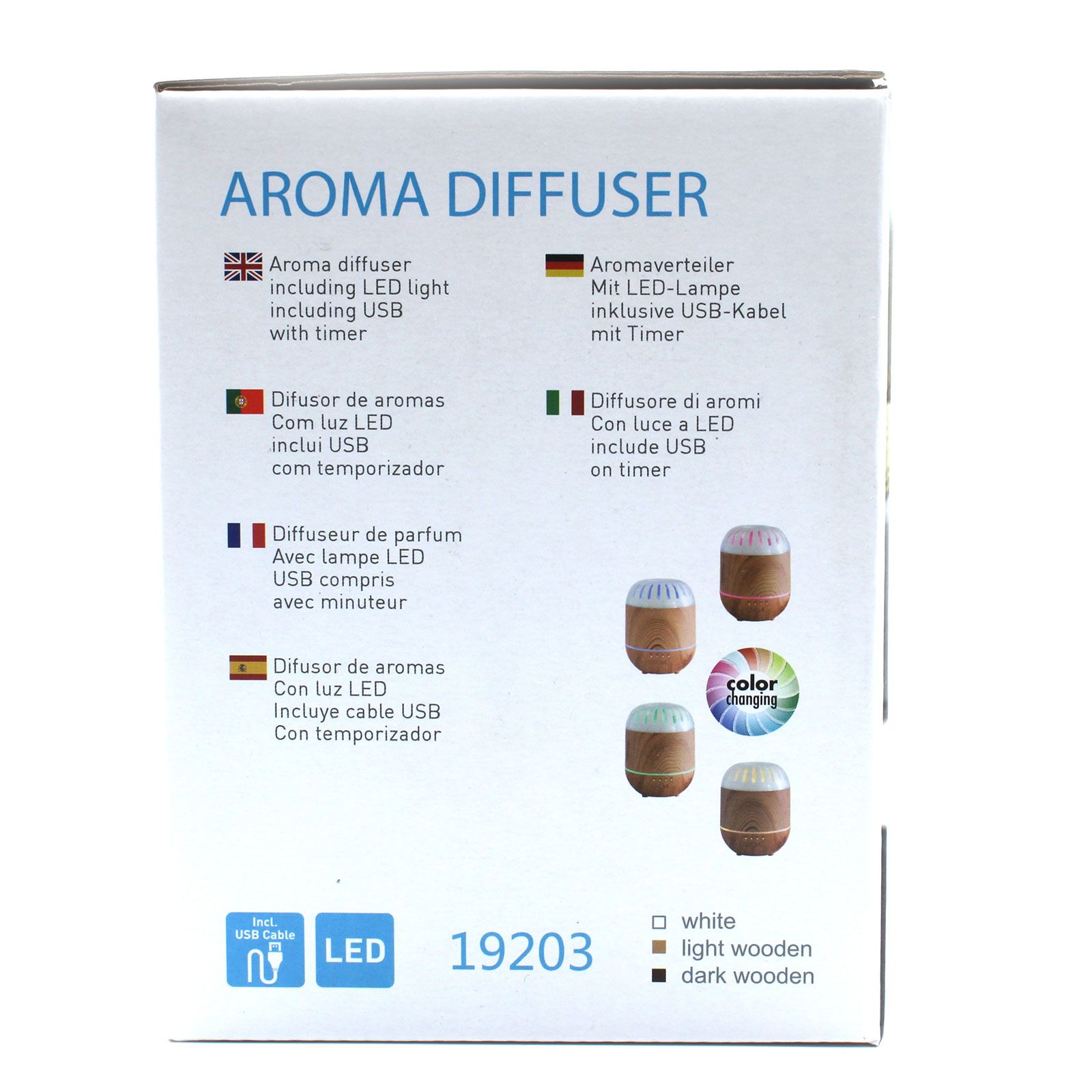Copenhagen Atomiser - USB - Colour Change - Timer3