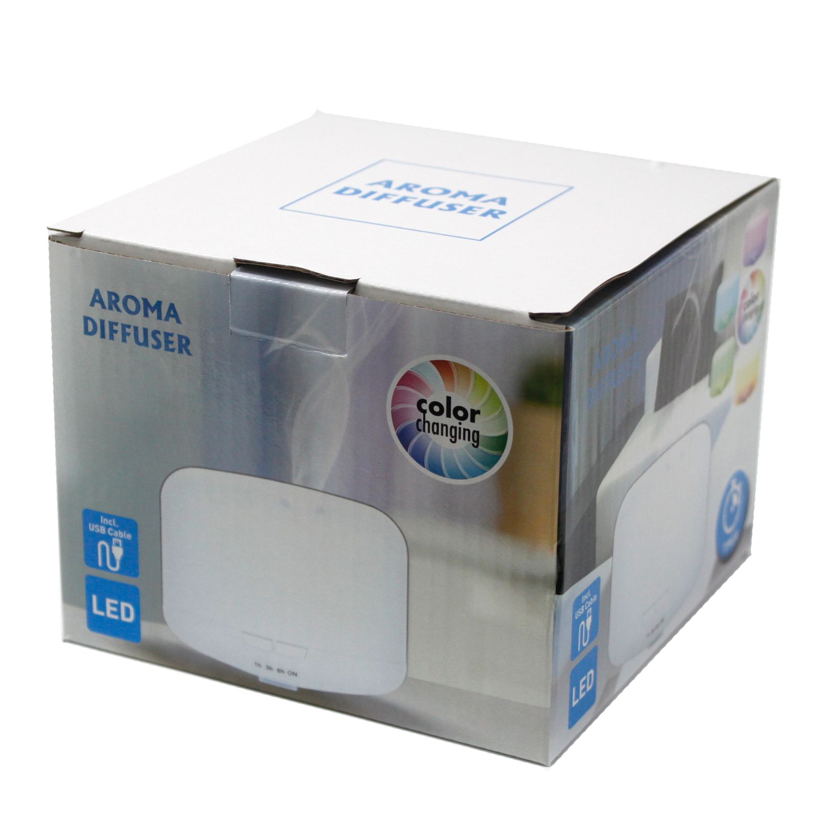Aarhus Atomiser - Classic Pod - USB - Colour Change - Timer3