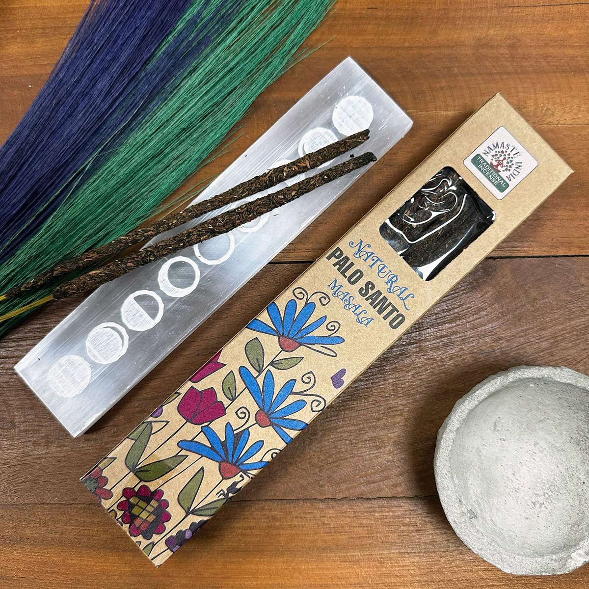 Natural Botanical Masala Incense - Palo Santo2