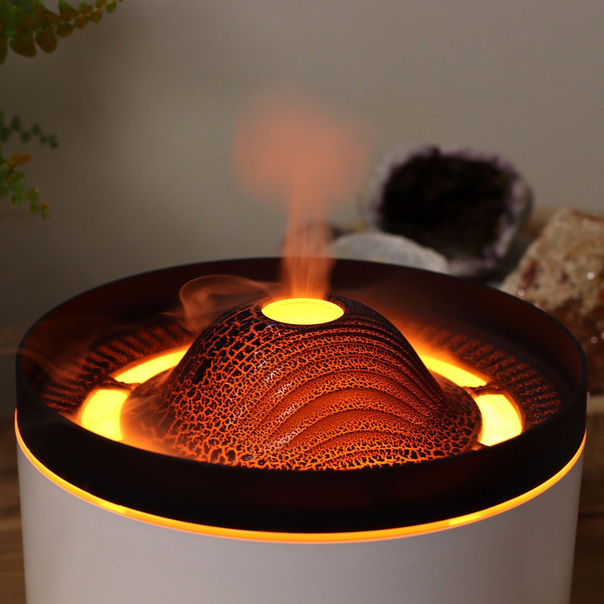 Large Volcano Effect Aroma Diffuser (plug) Two Colours - 560ml3