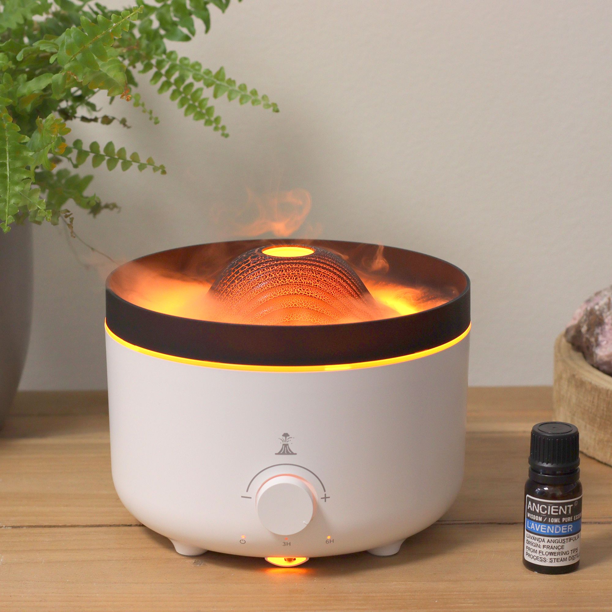 Large Volcano Effect Aroma Diffuser (plug) Two Colours - 560ml7