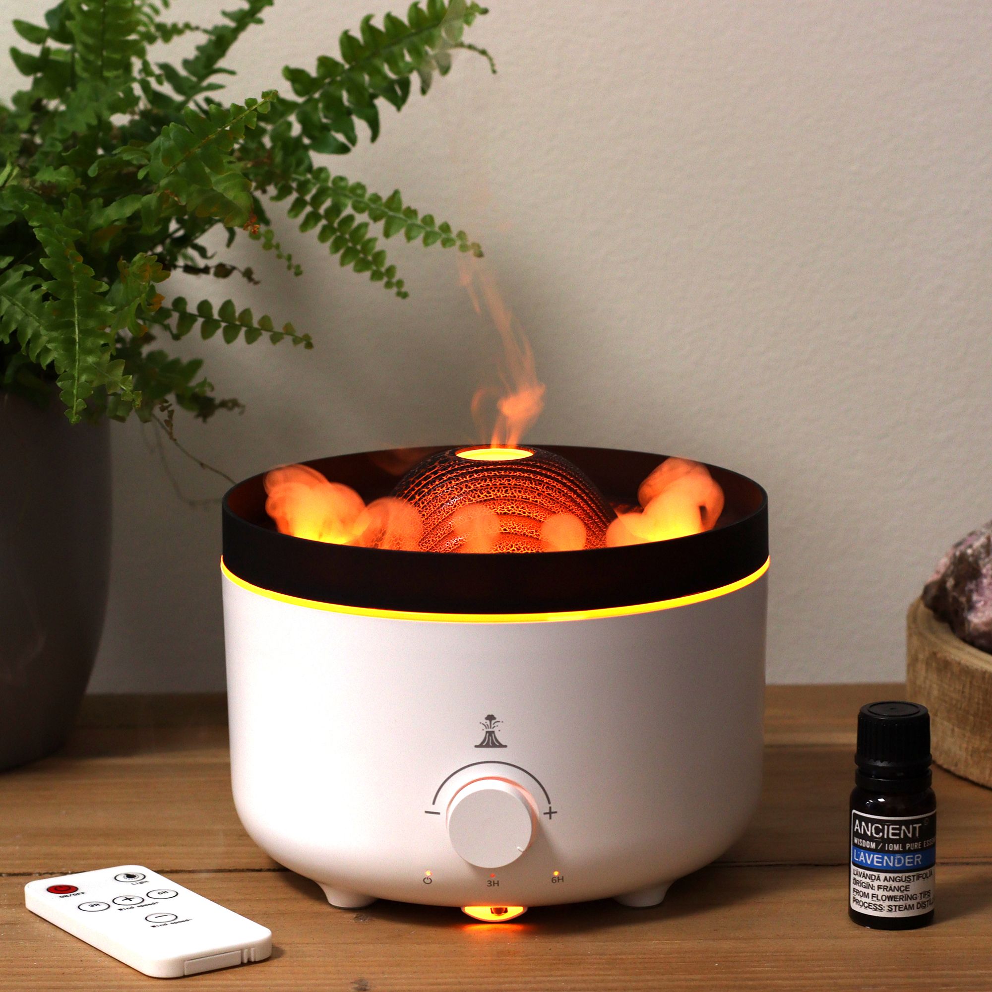 Large Volcano Effect Aroma Diffuser (plug) Two Colours - 560ml8