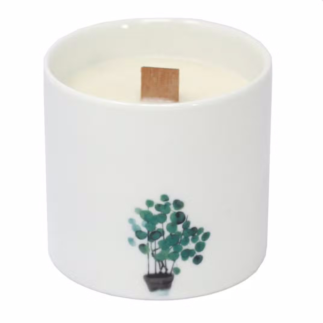 Large Botanical Candles - Marsh Viola2