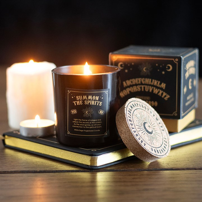 Summon the Spirits Talking Board White Sage Candle4