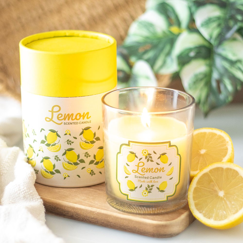 Lemon Scented Candle3