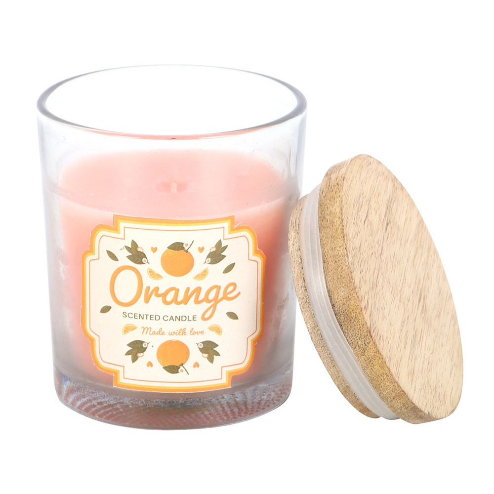 Orange Scented Candle1